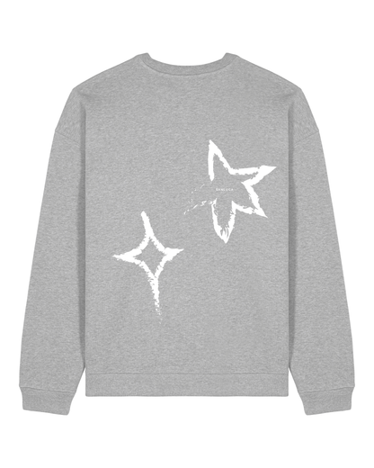 Grey Sweater | with Stars design