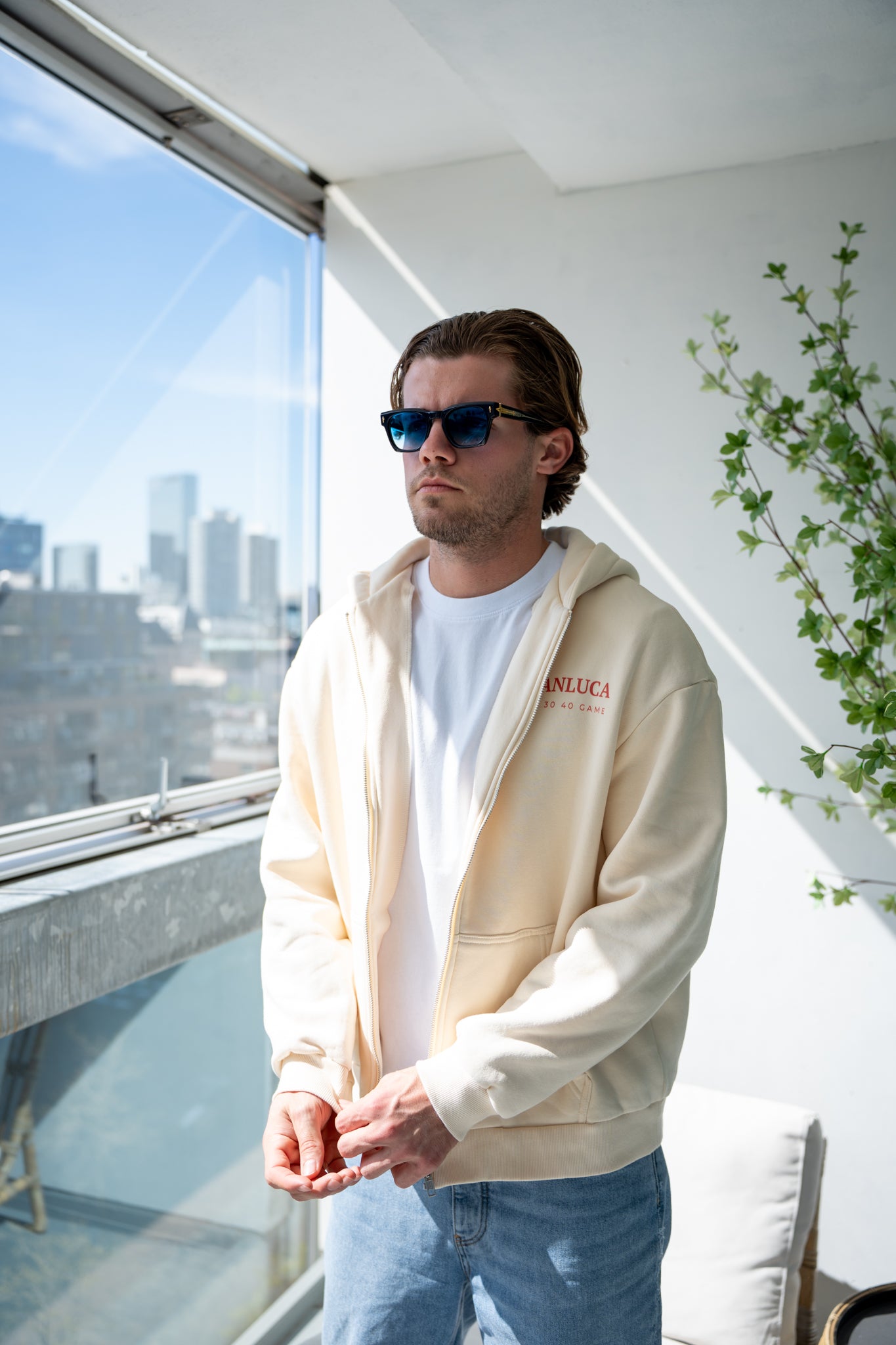 Tennis Line  - Fluffy Boxcut Zipper